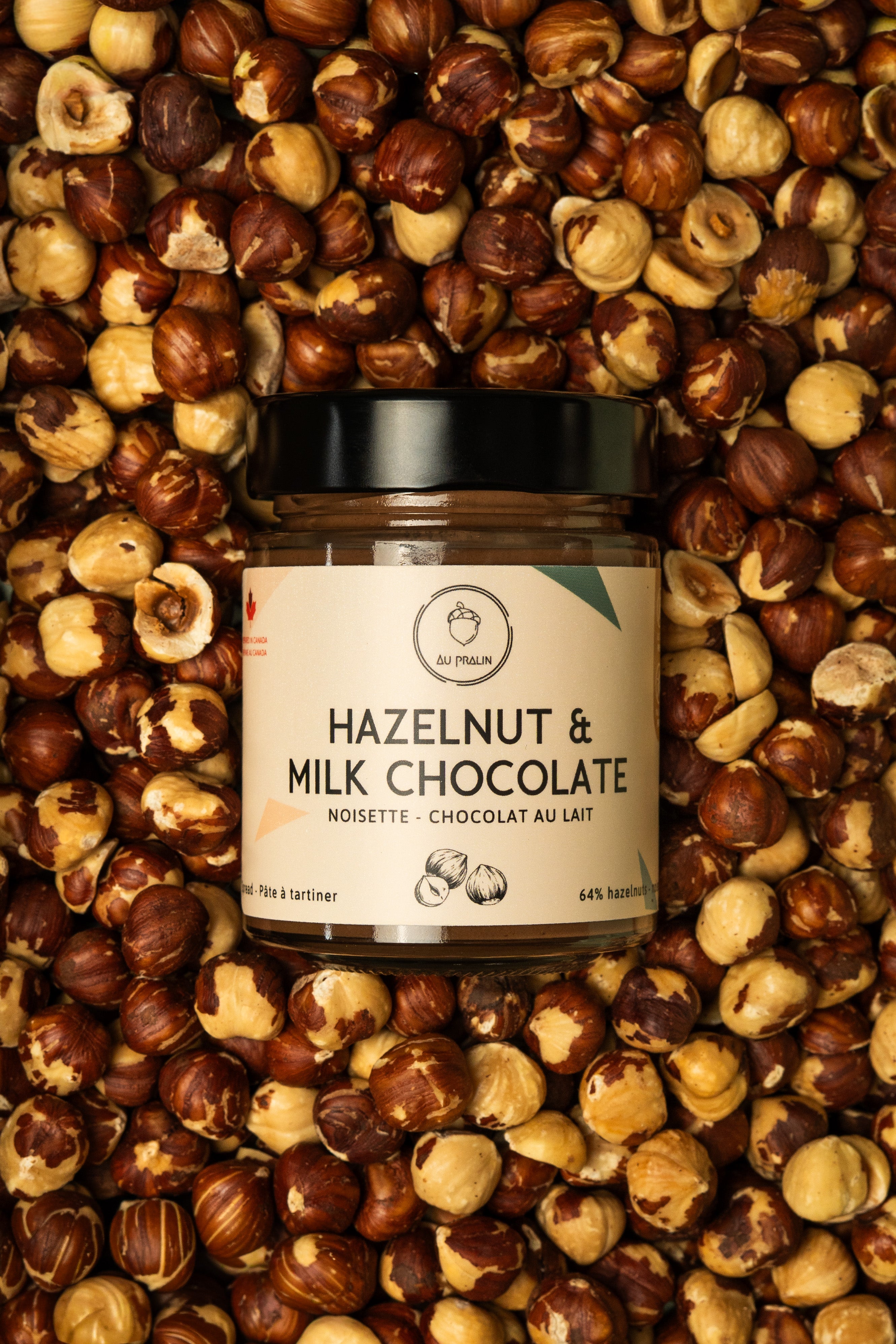 Hazelnut milk chocolate spread